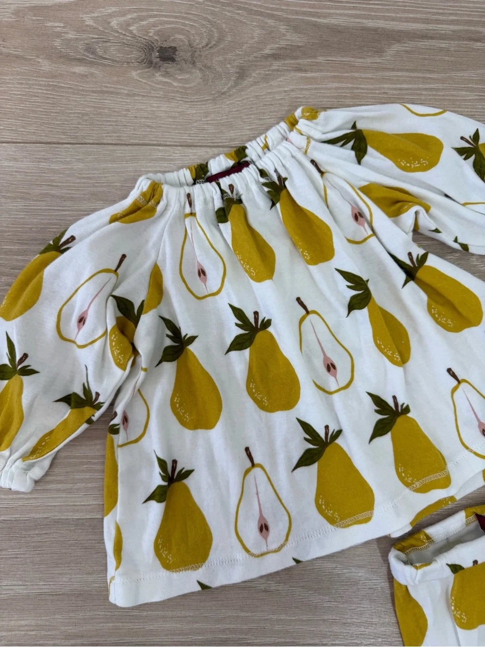 Milkbarn Pear Long Sleeve Two Piece Set